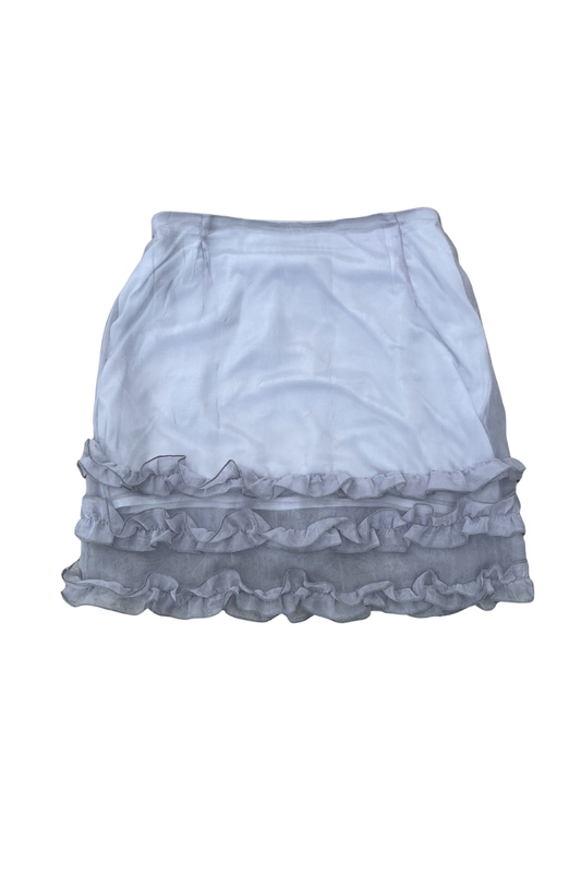 Sheer Frill Skirt