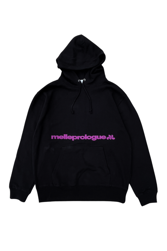 melleprologue Hoodie | black×burgundy
