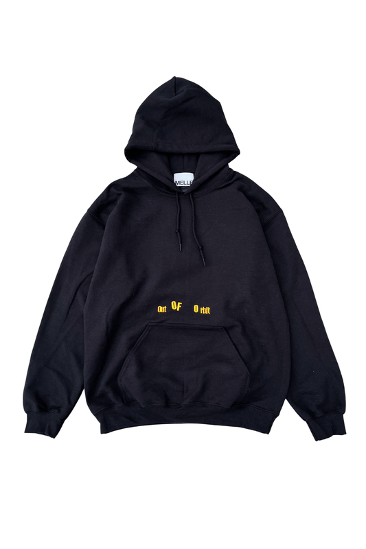 Out Of Orbit Sheep Hoodie | black