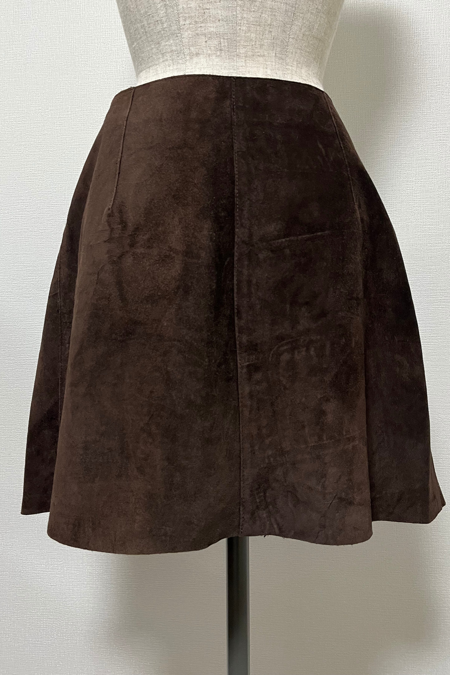 SELECTED VINTAGE / Designed Leather Skirt