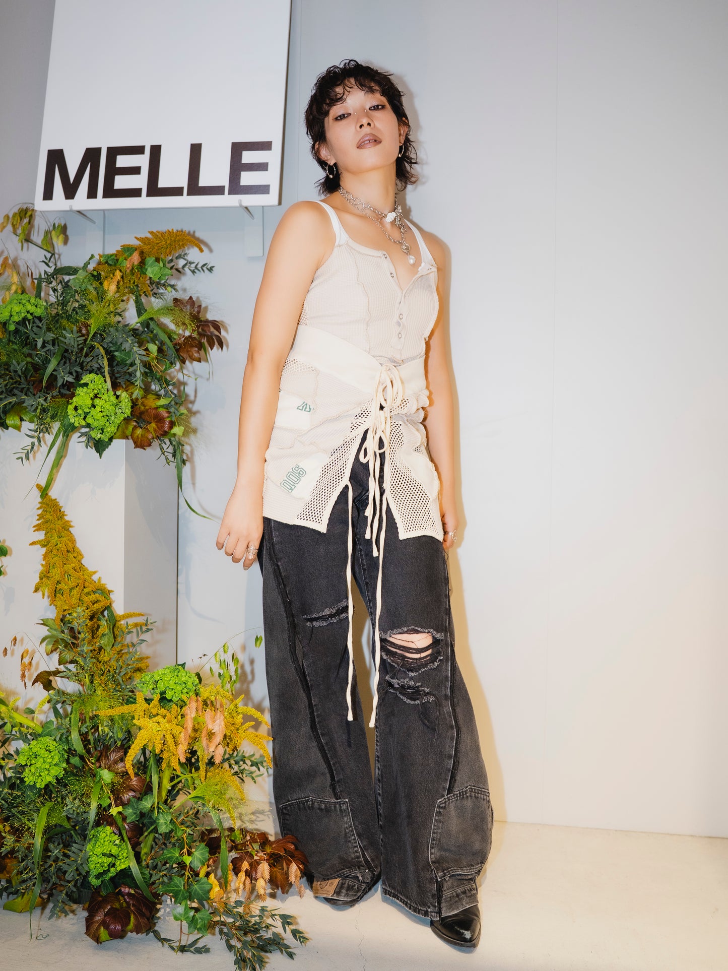 Upcycled Vintage Collection - PATCHWORK KNIT SKIRT