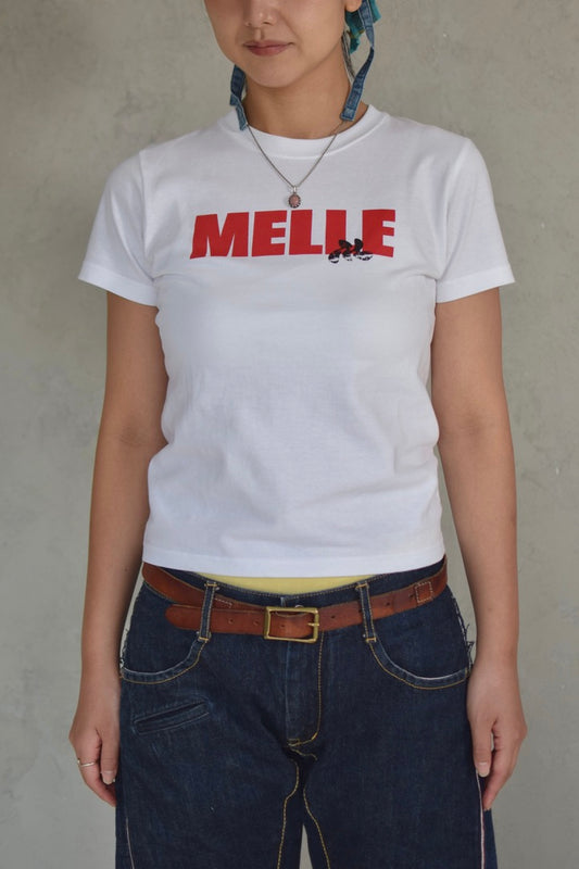 MELLE ORIGINAL LOGO Fit Tee | Smoky Gray (Only 1 left)