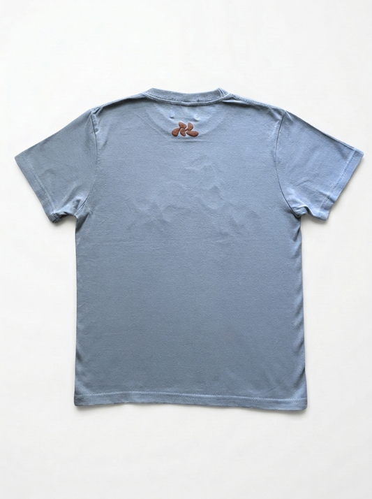 Jumpin’ Horse Fit T-shirt | Light Blue & Light Brown