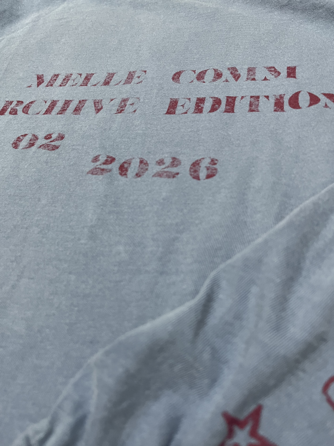 MELLE COMM 02 Long Sleeve Tee | Blue Jean