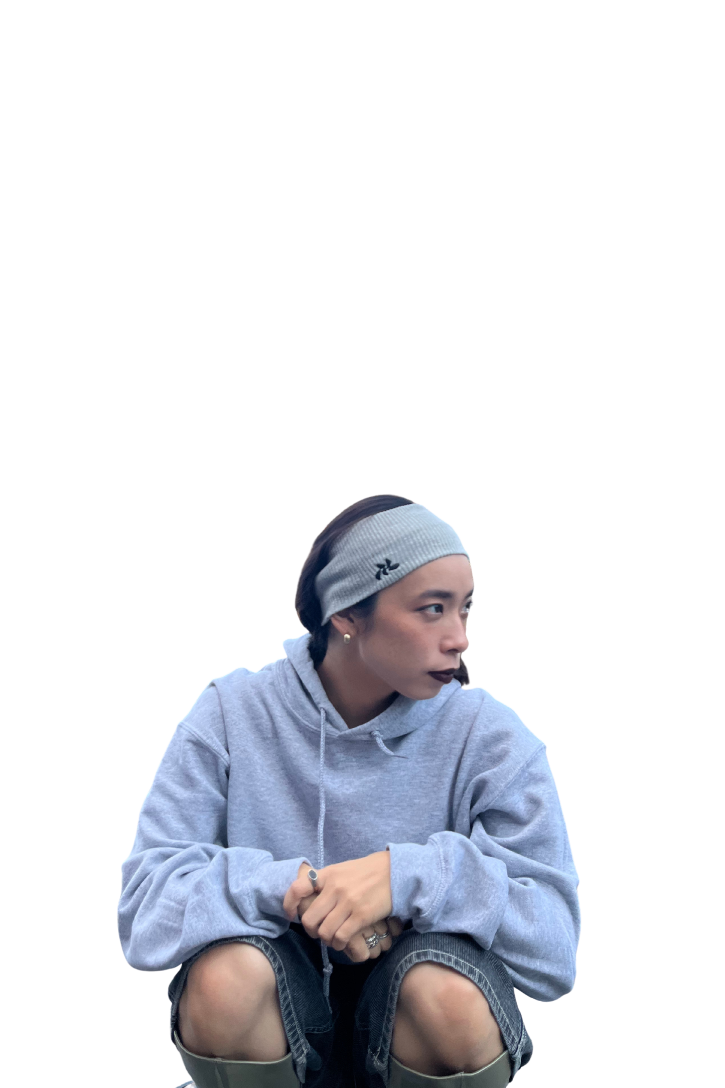 Out Of Orbit Sheep Hoodie | gray