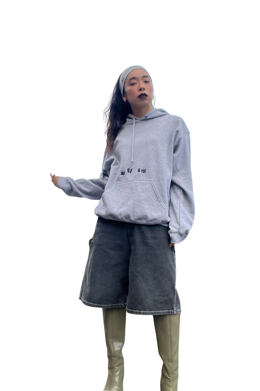 Out Of Orbit Sheep Hoodie | gray