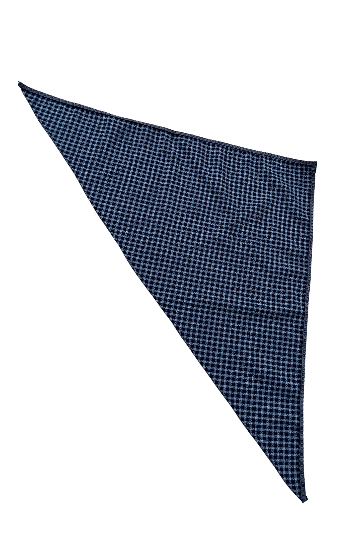 △ Scarf 1 - mini check blue