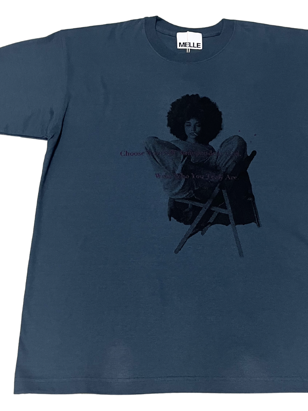INDEPENDENT GIRL Box Tshirts ｜Denim Vintage