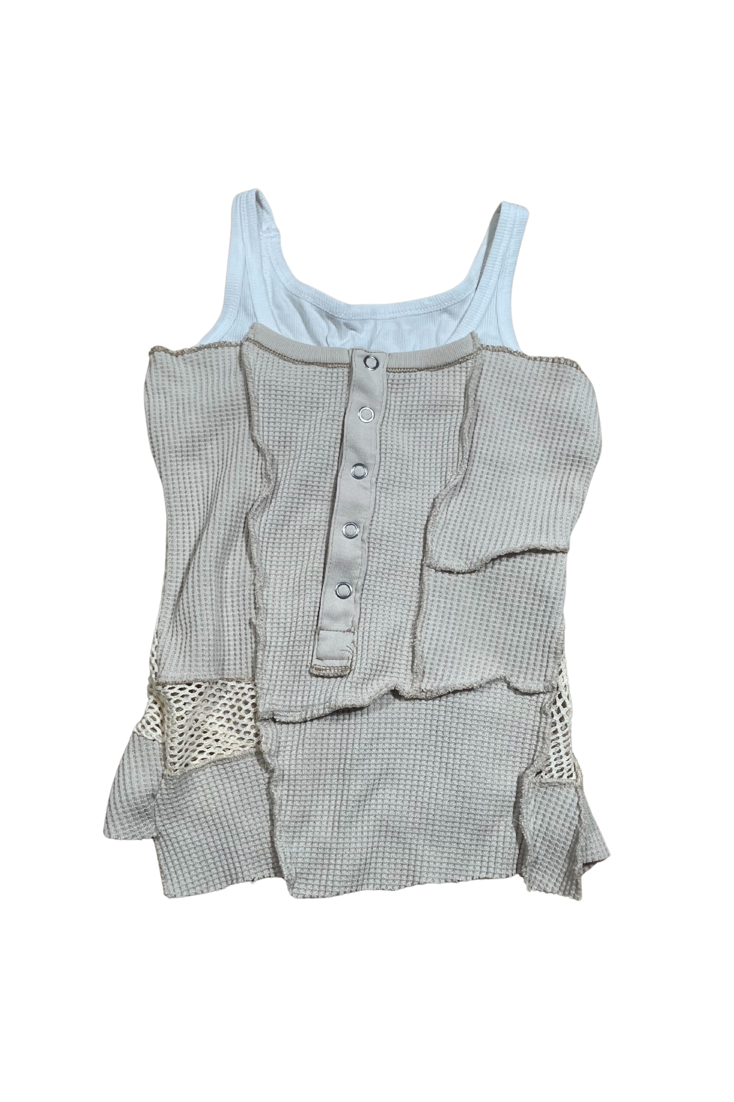 Upcycled Vintage Collection - PATCHWORK KNIT TANK