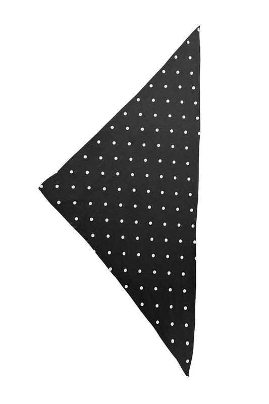 △ Scarf 3 - dots black