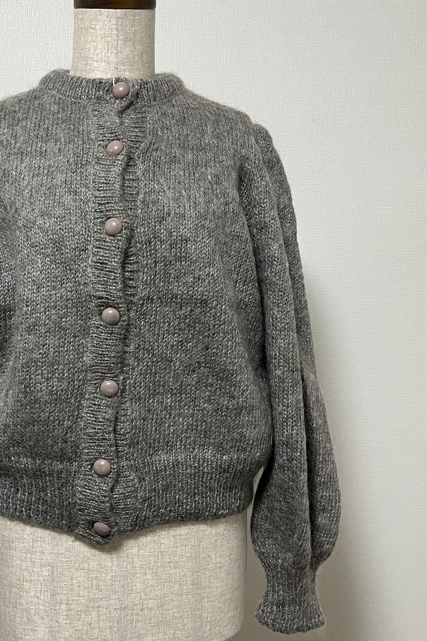 SELECTED VINTAGE / Power Sholder Knit