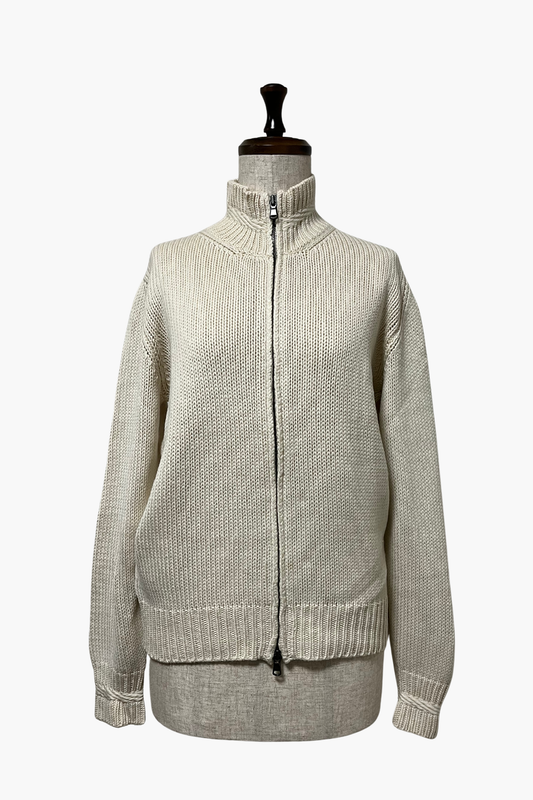 SELECTED VINTAGE / Wool Zip Knit