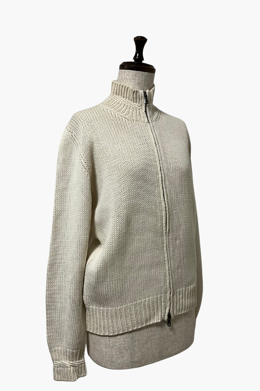 SELECTED VINTAGE / Wool Zip Knit