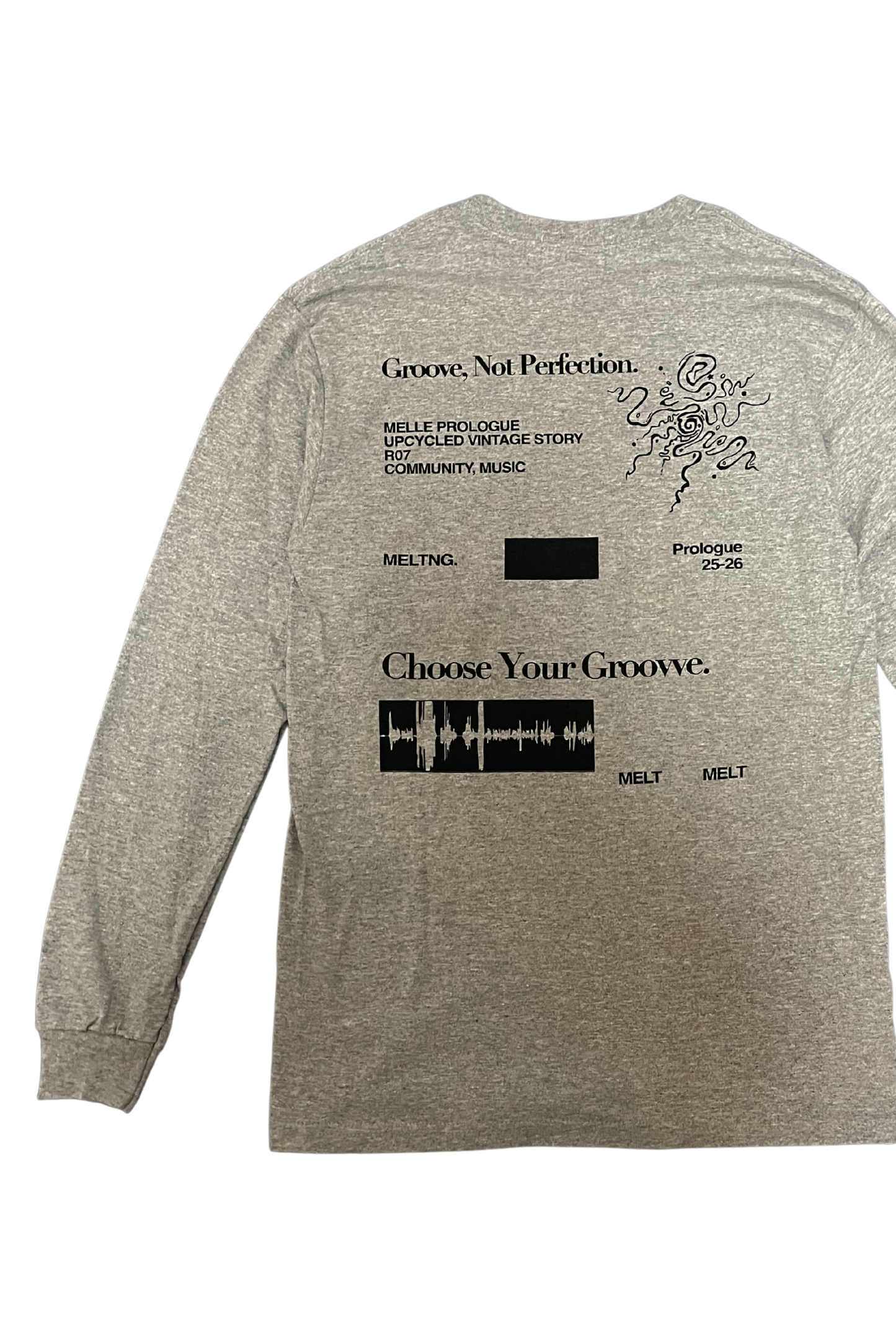 CHOOSE YOUR GROOVE Long Sleeve Tee |(残りわずか)