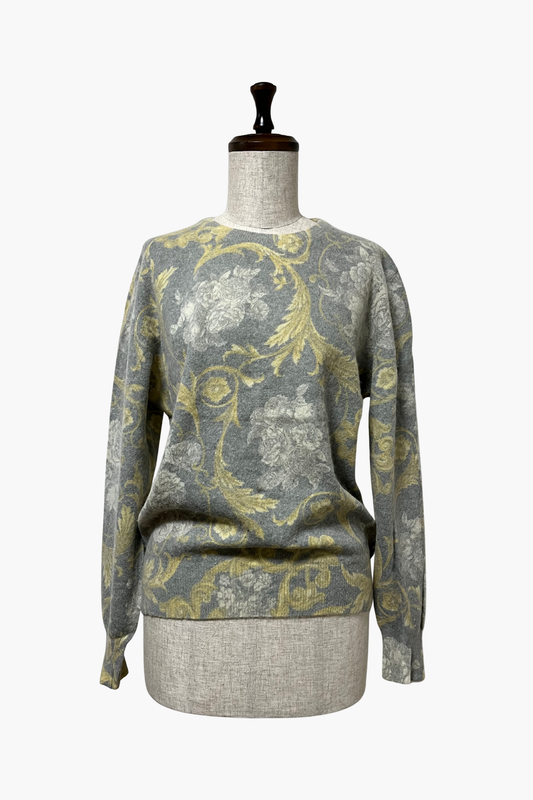 SELECTED VINTAGE / Flower Knit Top