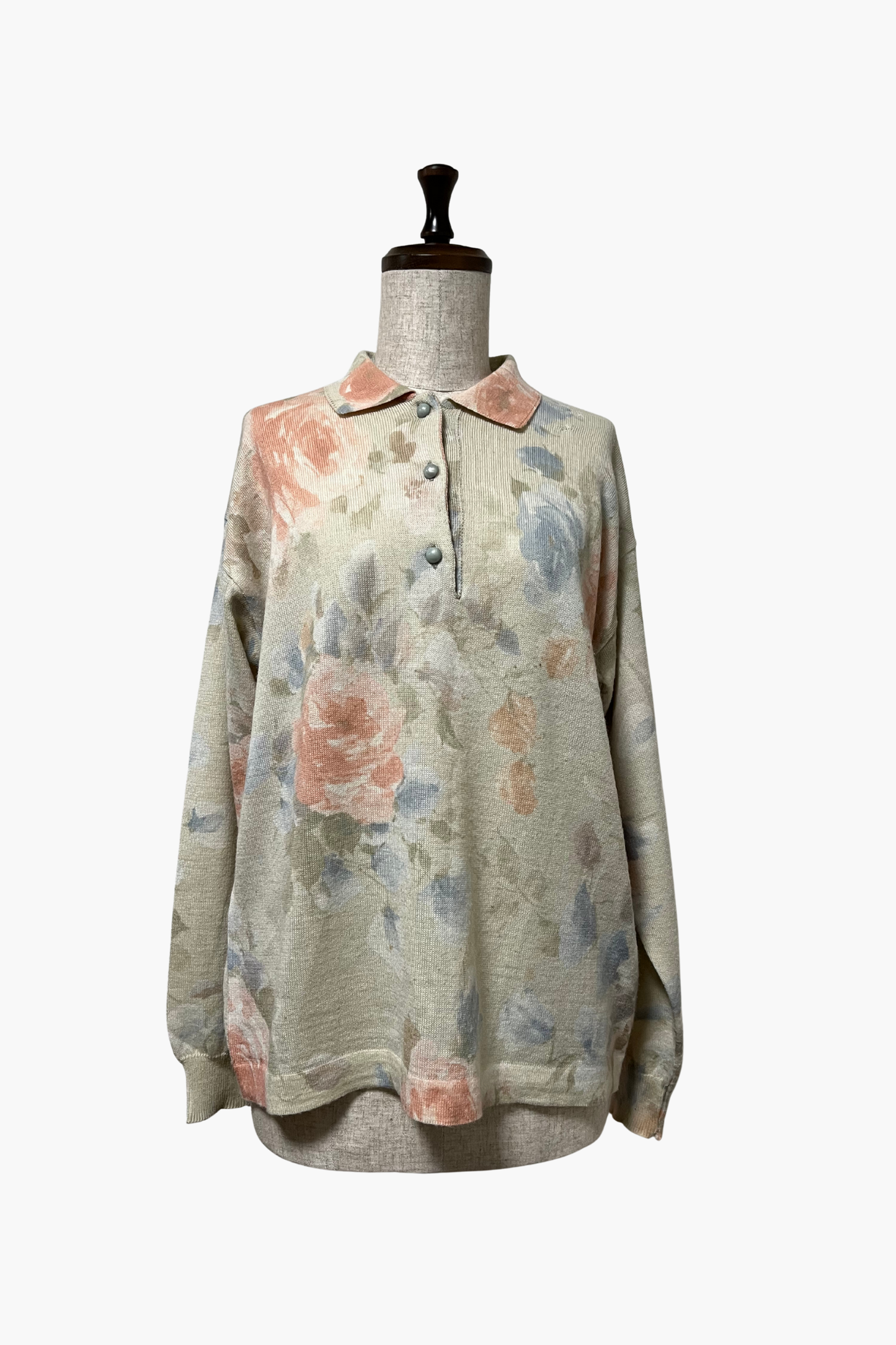 SELECTED VINTAGE / Flower Knit Cardigan