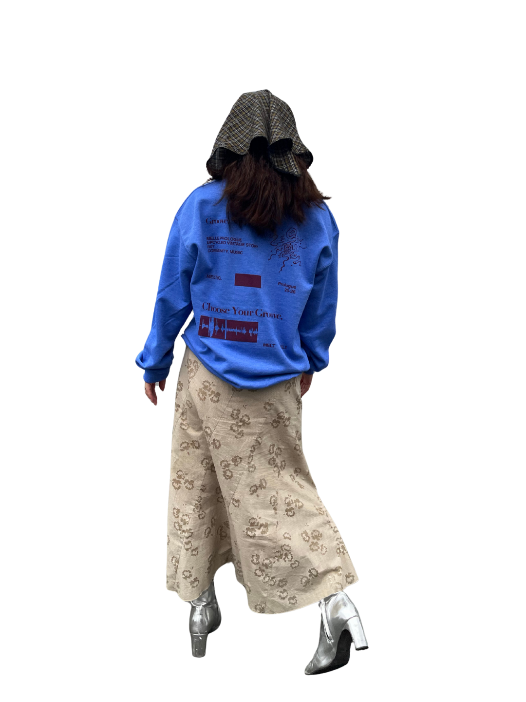 CHOOSE YOUR GROOVE SWEATER | blue (残りわずか)