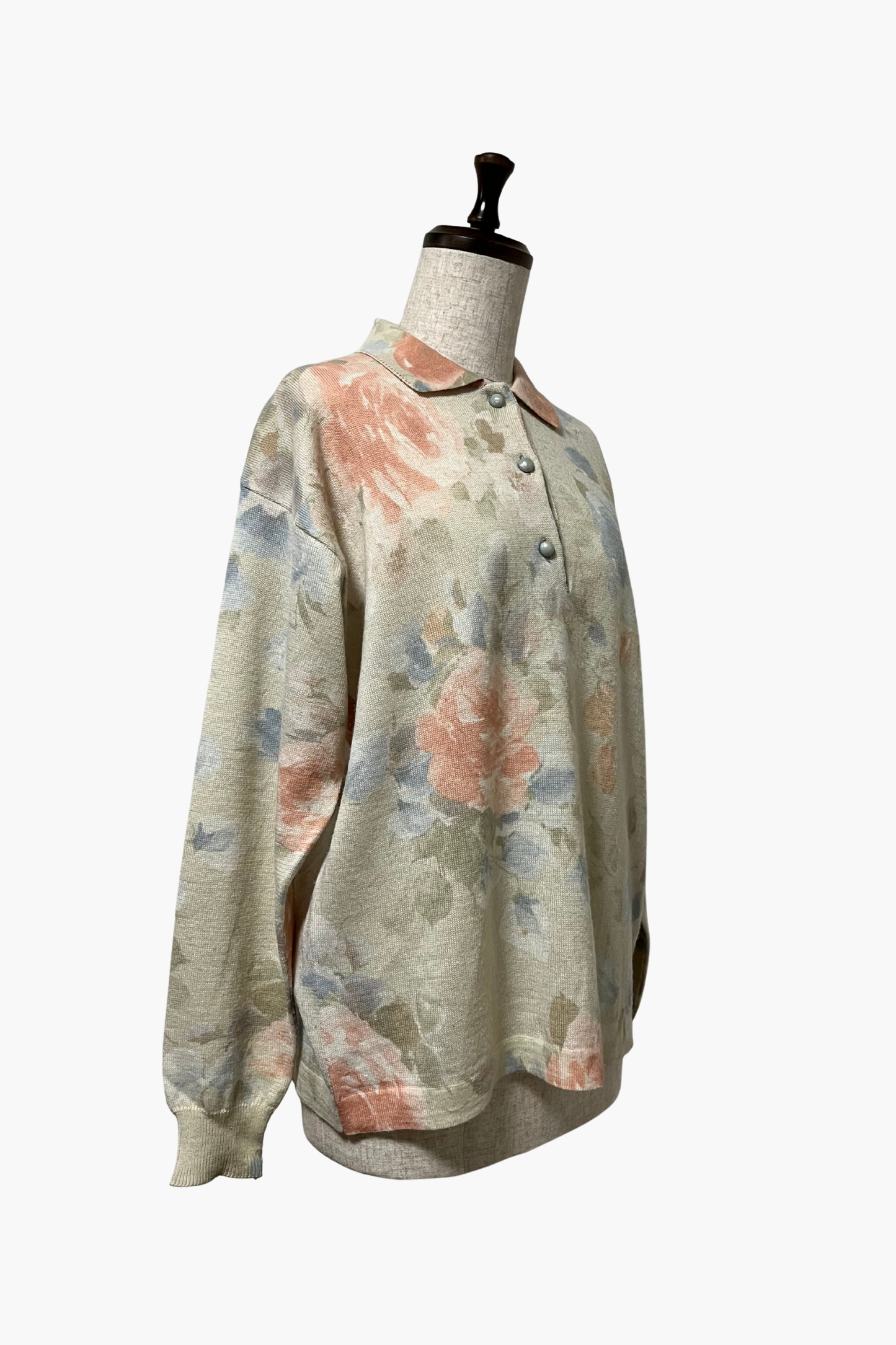 SELECTED VINTAGE / Flower Knit Cardigan