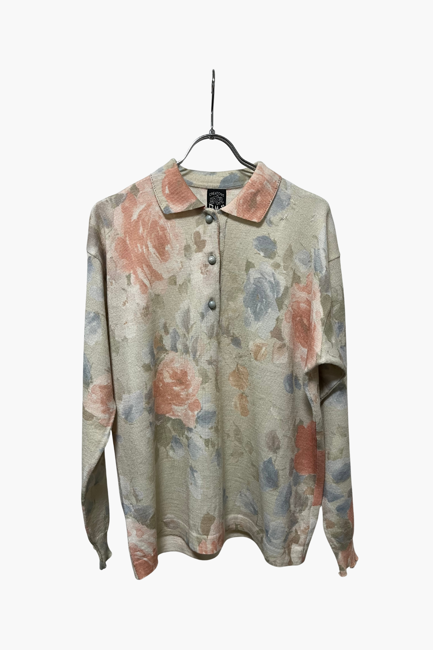 SELECTED VINTAGE / Flower Knit Cardigan