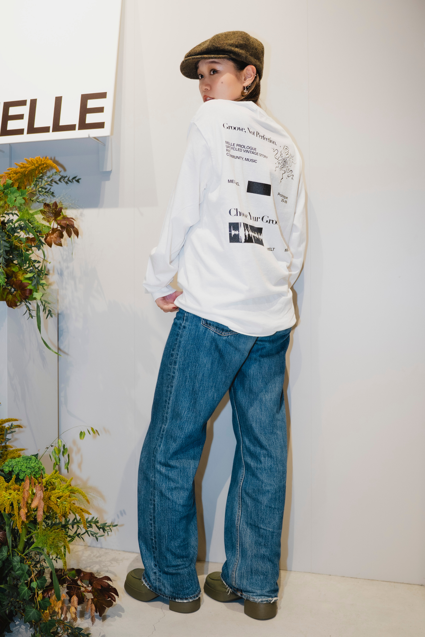 CHOOSE YOUR GROOVE Long Sleeve Tee |(残りわずか)