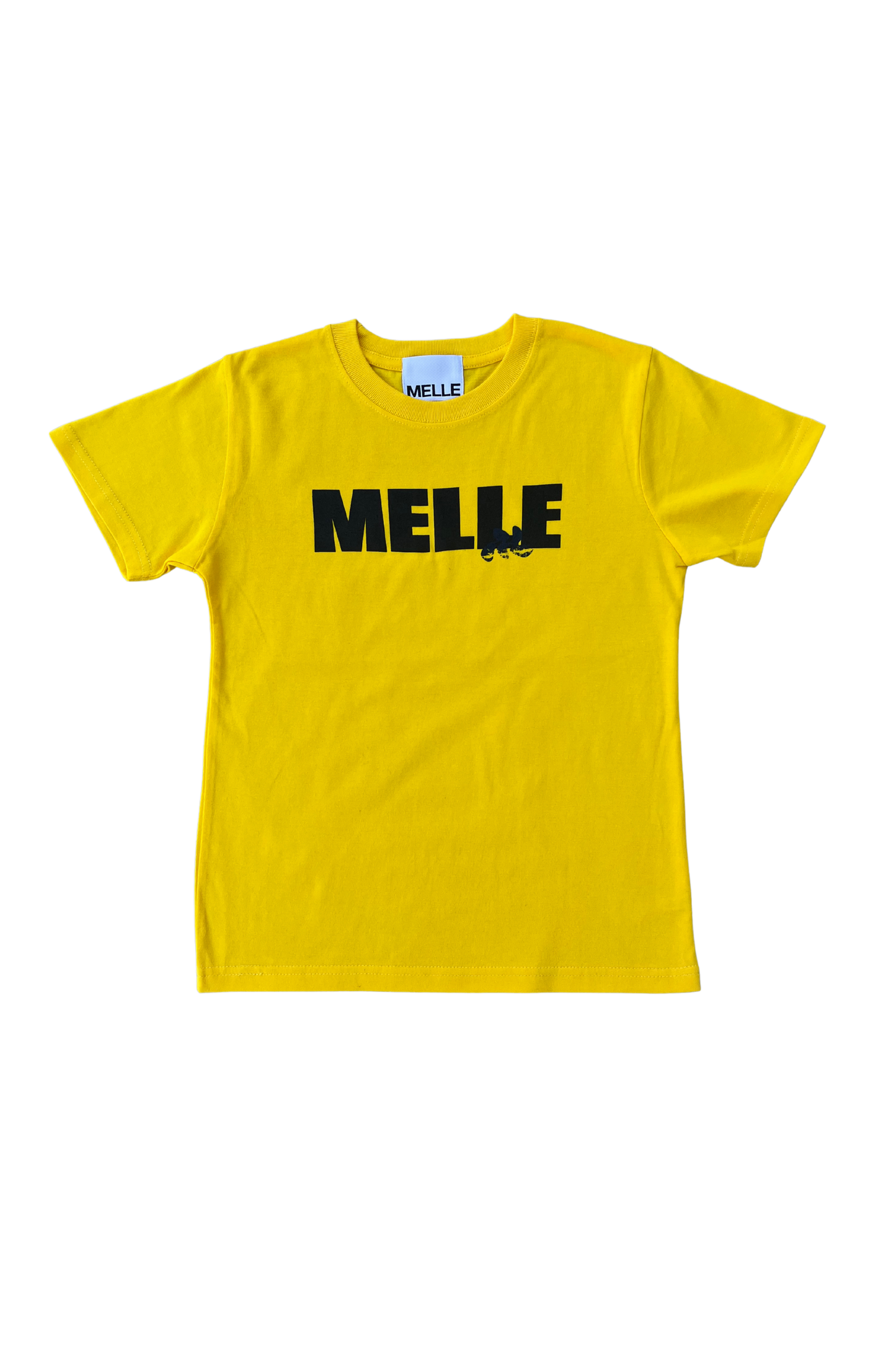 MELLE ORIGINAL LOGO Fit Tee | yellow