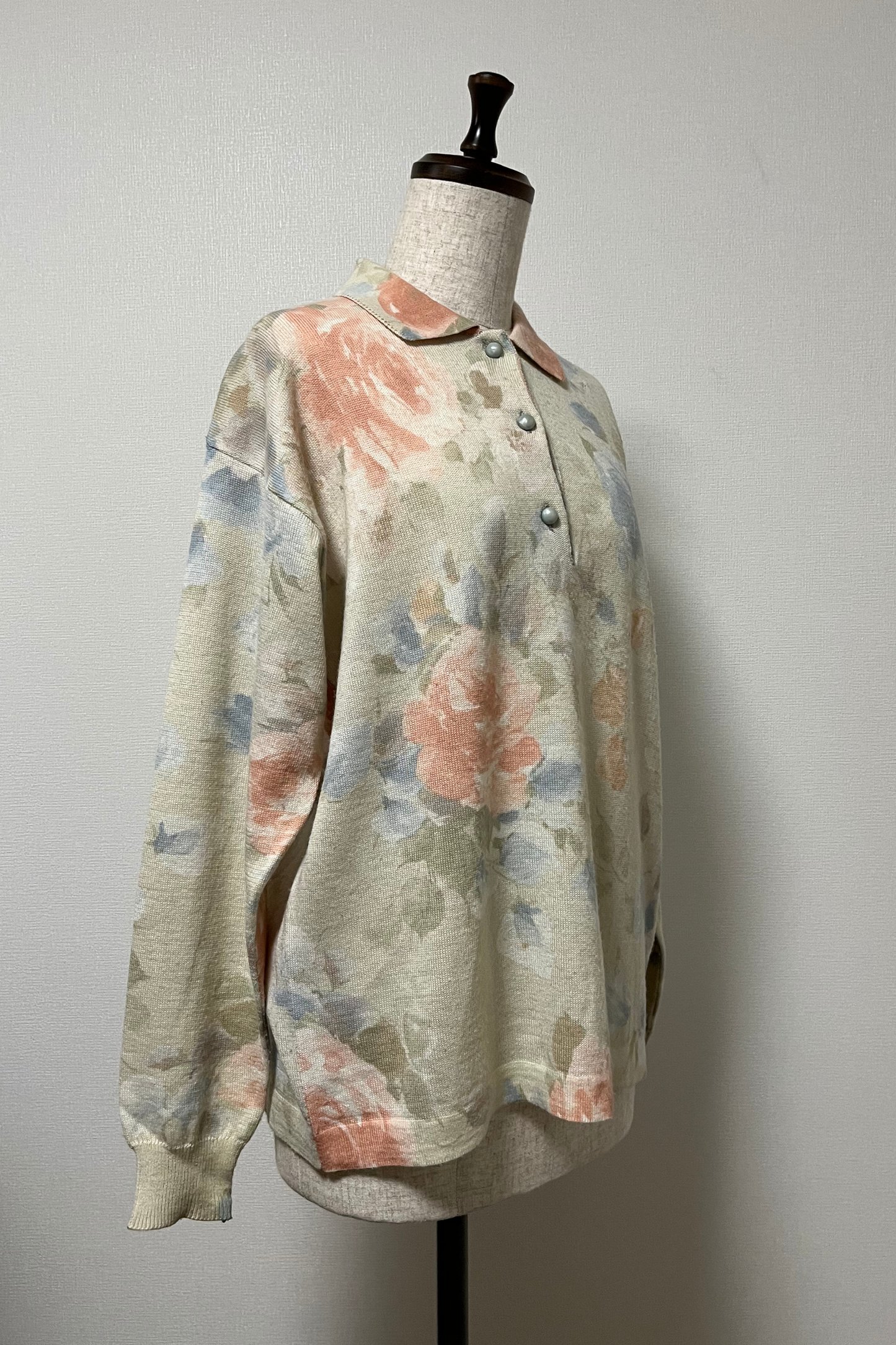 SELECTED VINTAGE / Flower Knit Cardigan