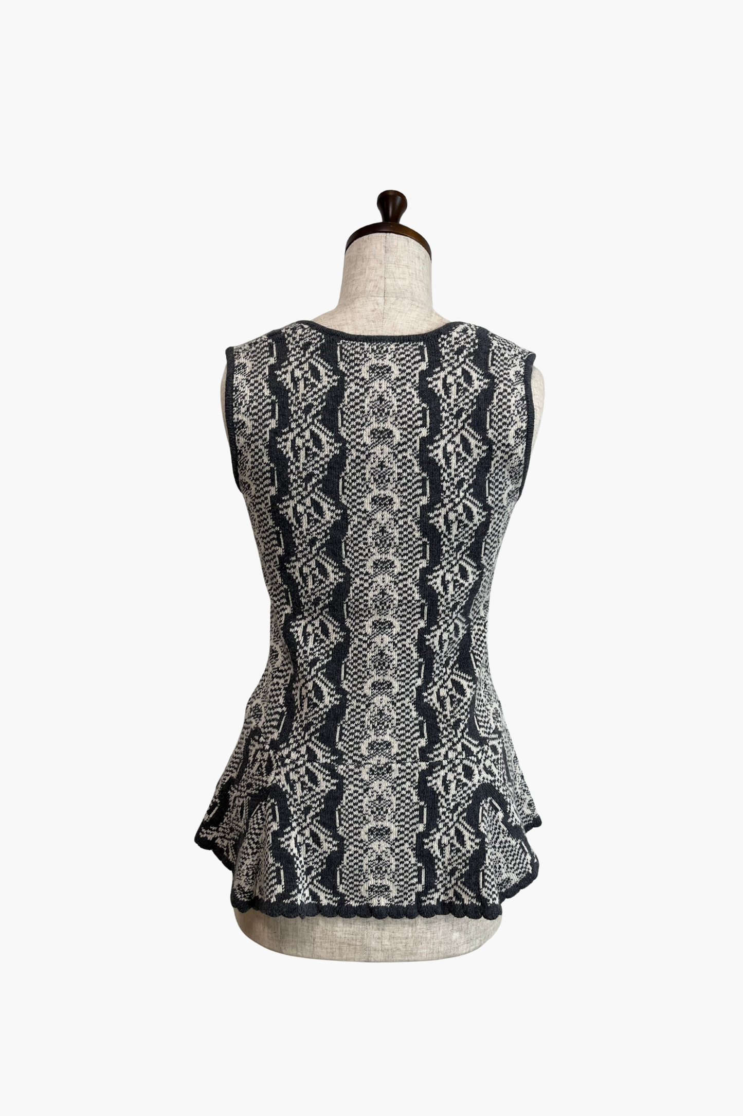 MELLE SELECTED VINTAGE / Peplum Knit Tank