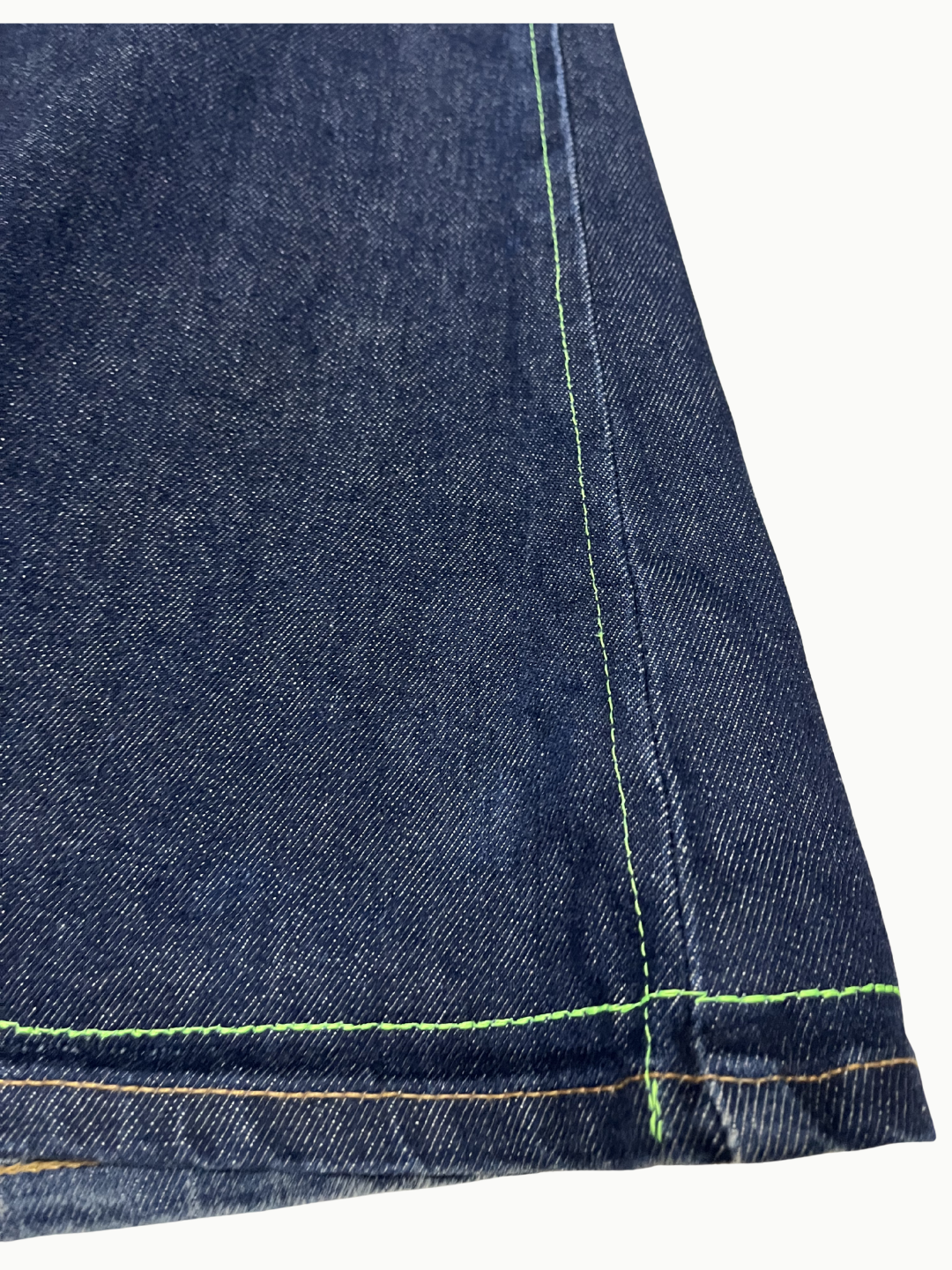 Upcycled Vintage Collection - Double Denim Flare Pants (Blue)