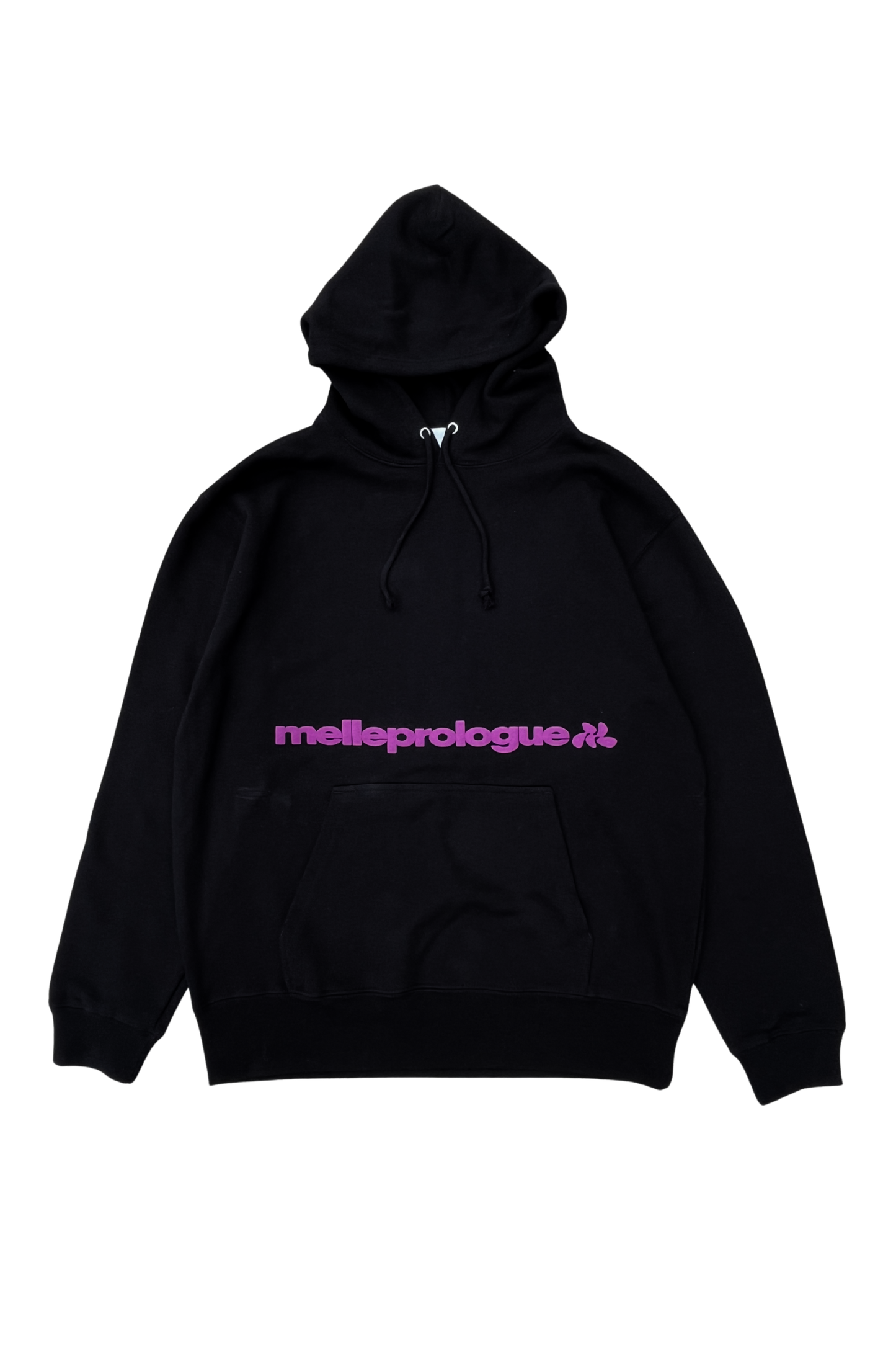 melleprologue Hoodie | black×burgundy