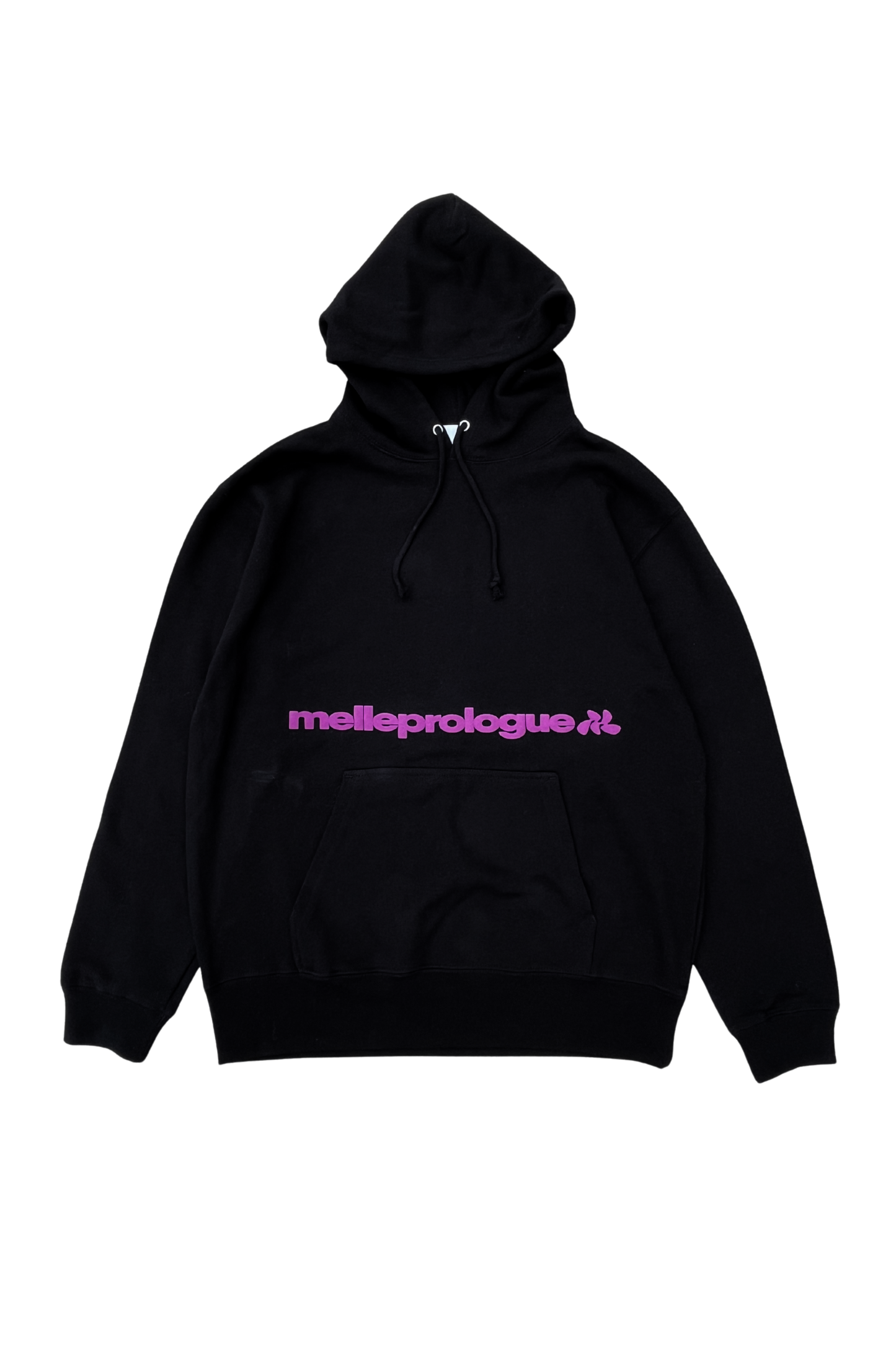 melleprologue Hoodie | black×burgundy