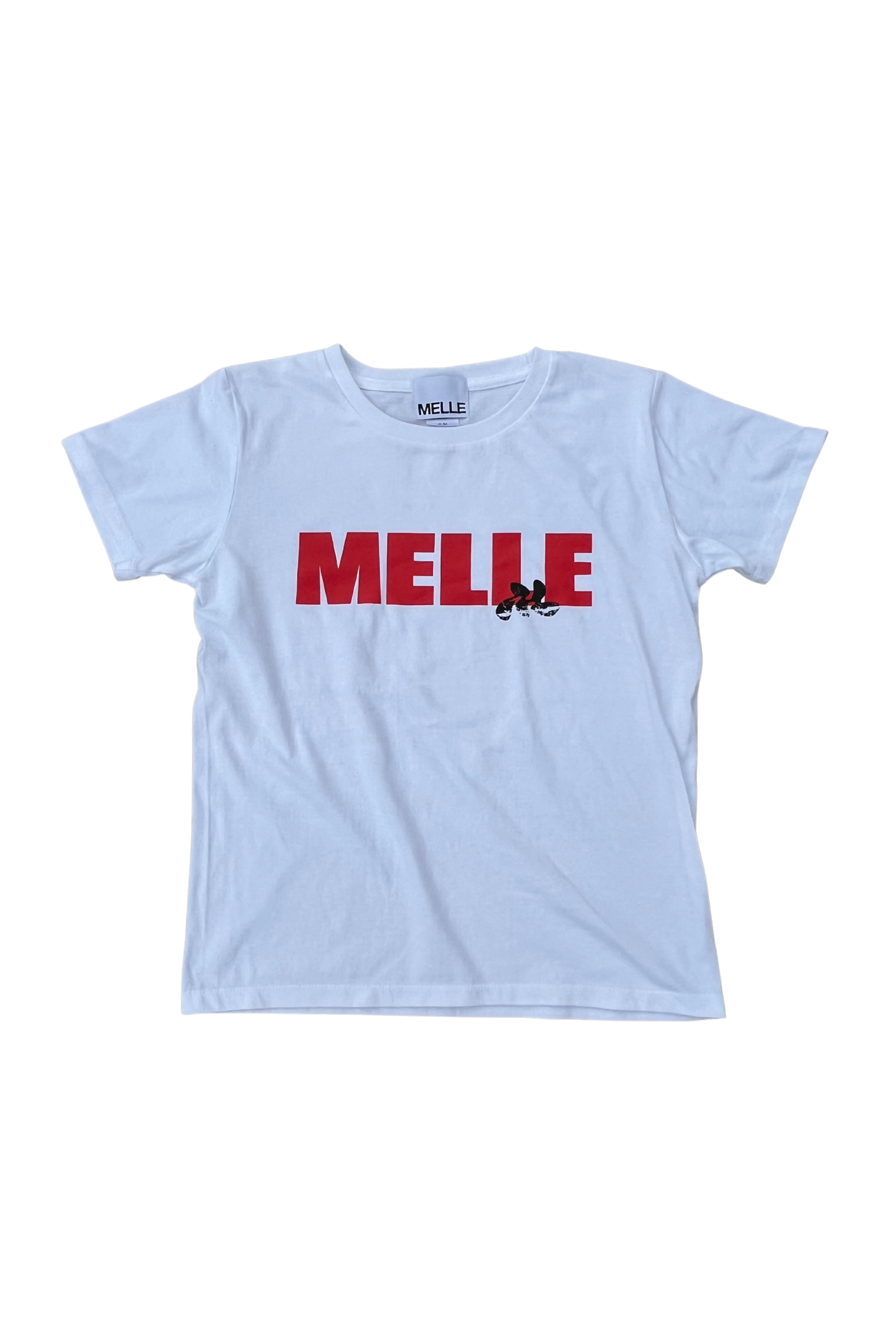 MELLE ORIGINAL LOGO Fit Tee | smoky gray (予約商品)