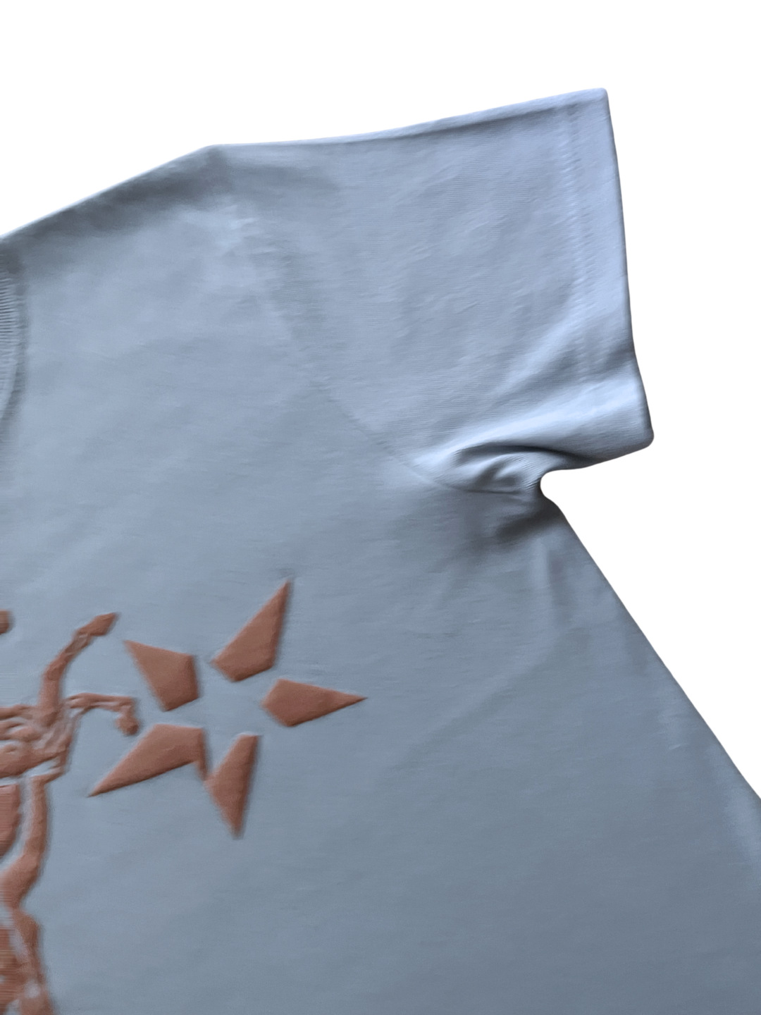 Jumpin’ Horse Fit T-shirt | Light Blue & Light Brown