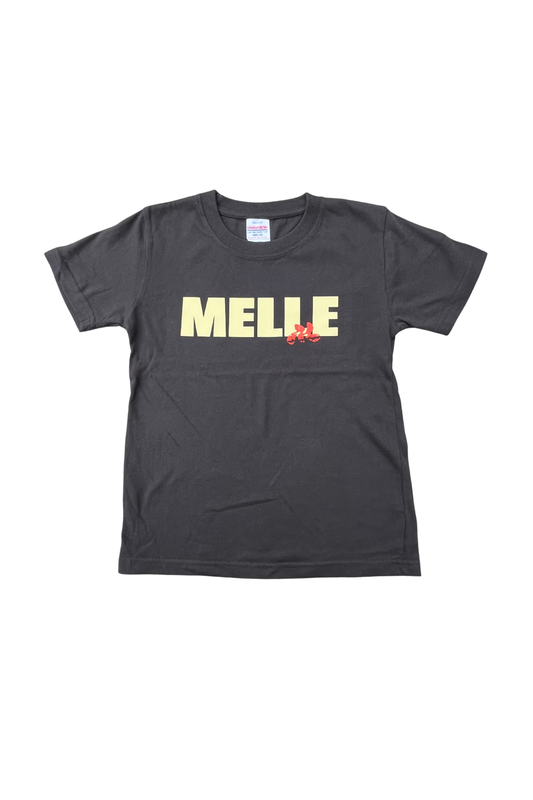 MELLE ORIGINAL LOGO Fit Tee | smoky gray (予約商品)
