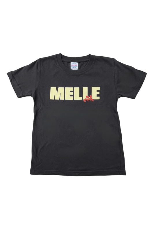 MELLE ORIGINAL LOGO Fit Tee | smoky gray (予約商品)