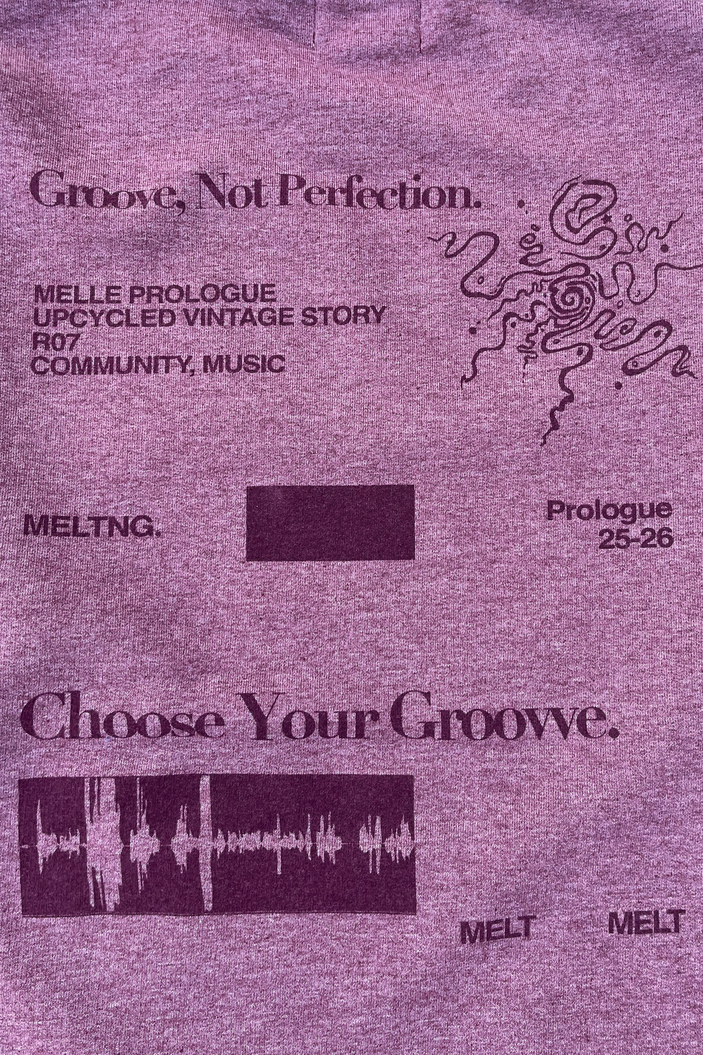 CHOOSE YOUR GROOVE SWEATER | pink (残り1点)