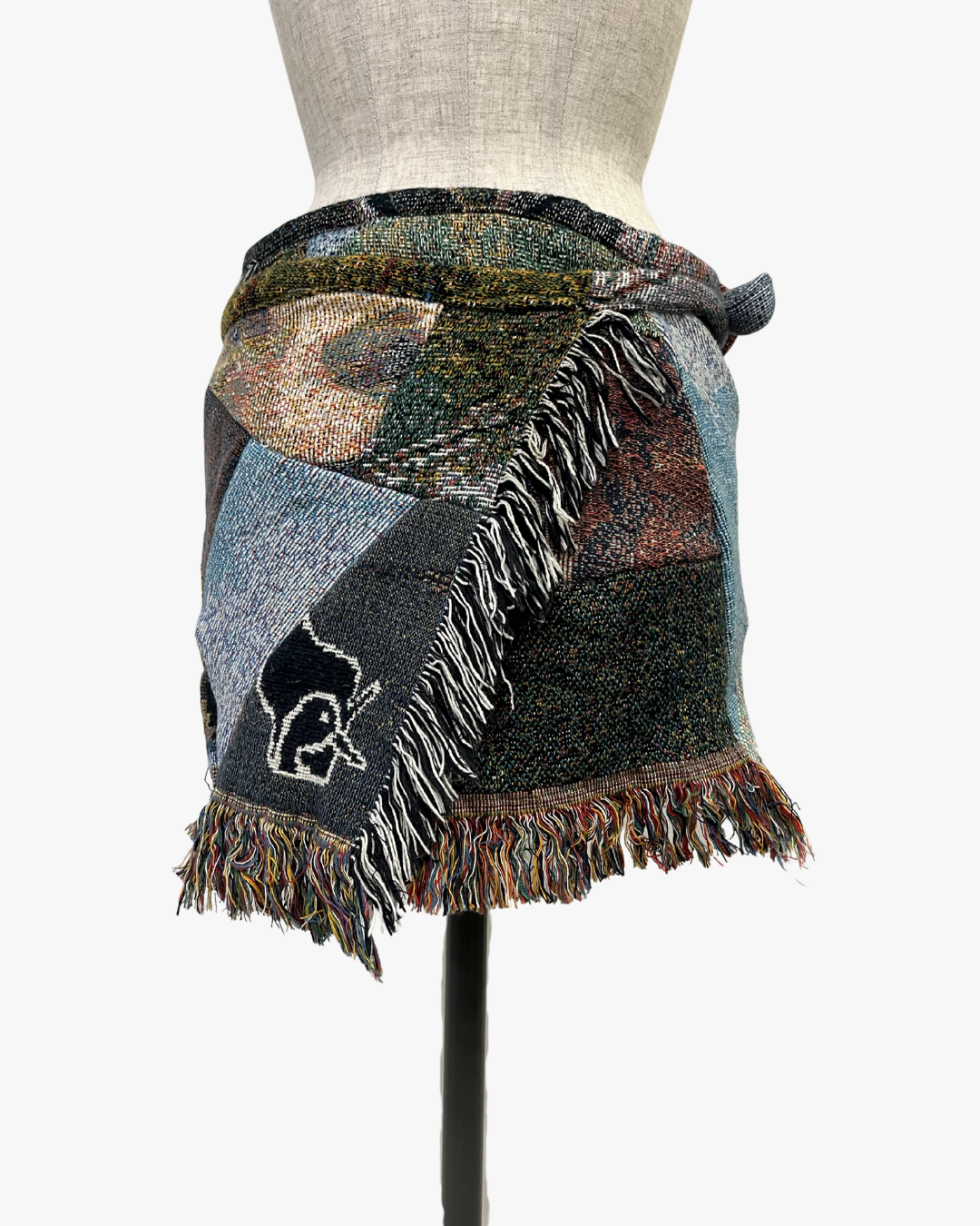 Upcycled Vintage Collection - Rug Wrap Skirt