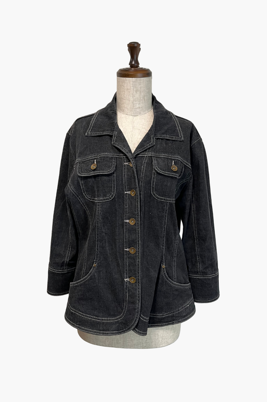 MELLE SELECTED VINTAGE / Design Denim Stretch Jacket
