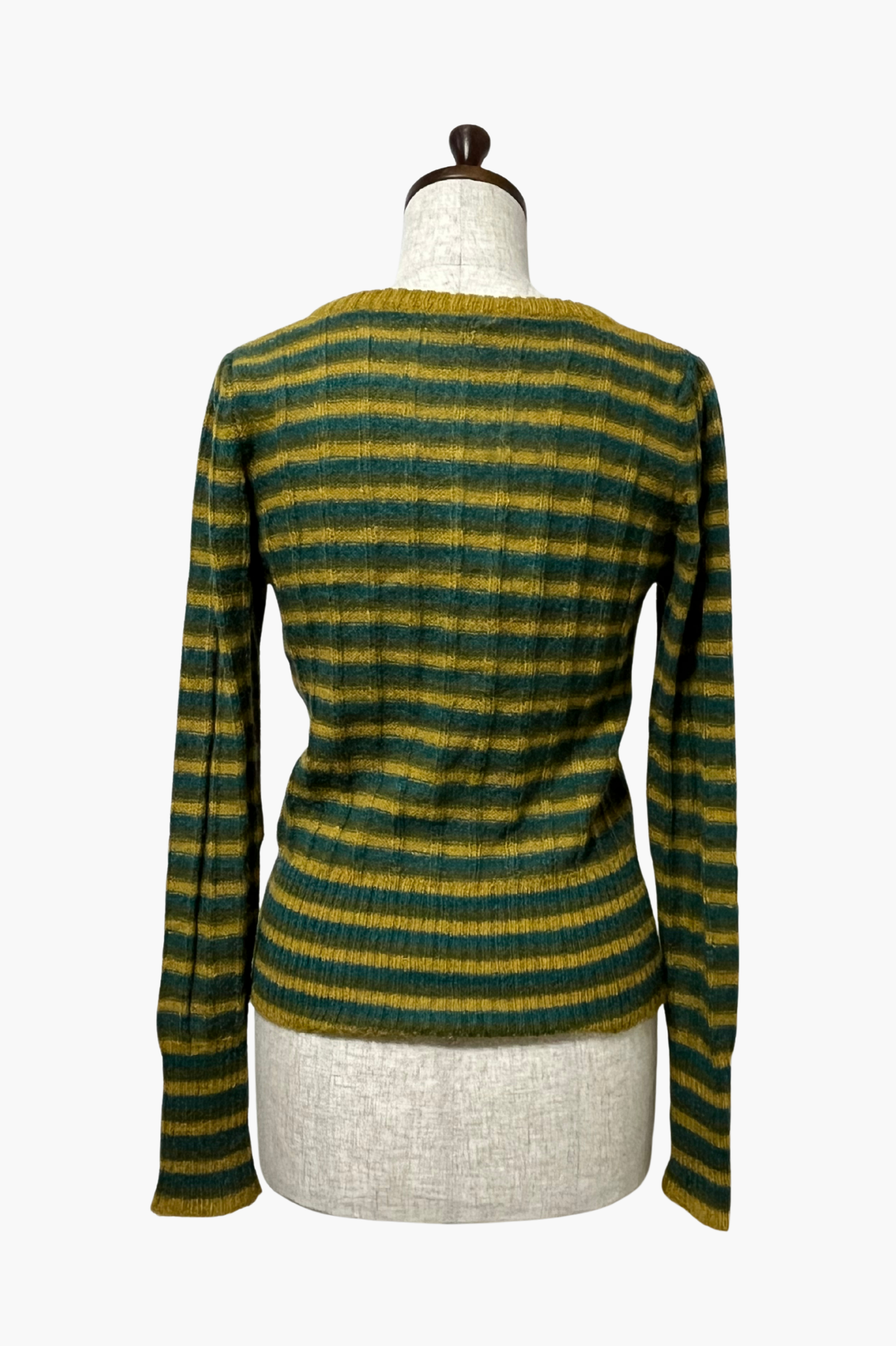 SELECTED VINTAGE / 70s Vneck knit top