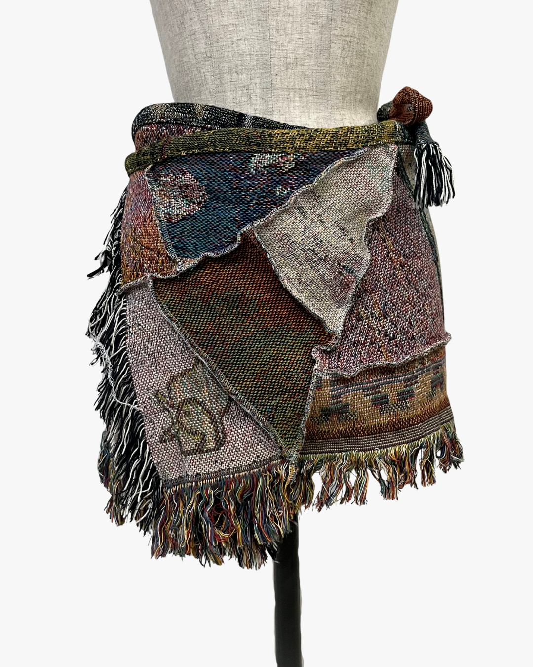 Upcycled Vintage Collection - Rug Wrap Skirt