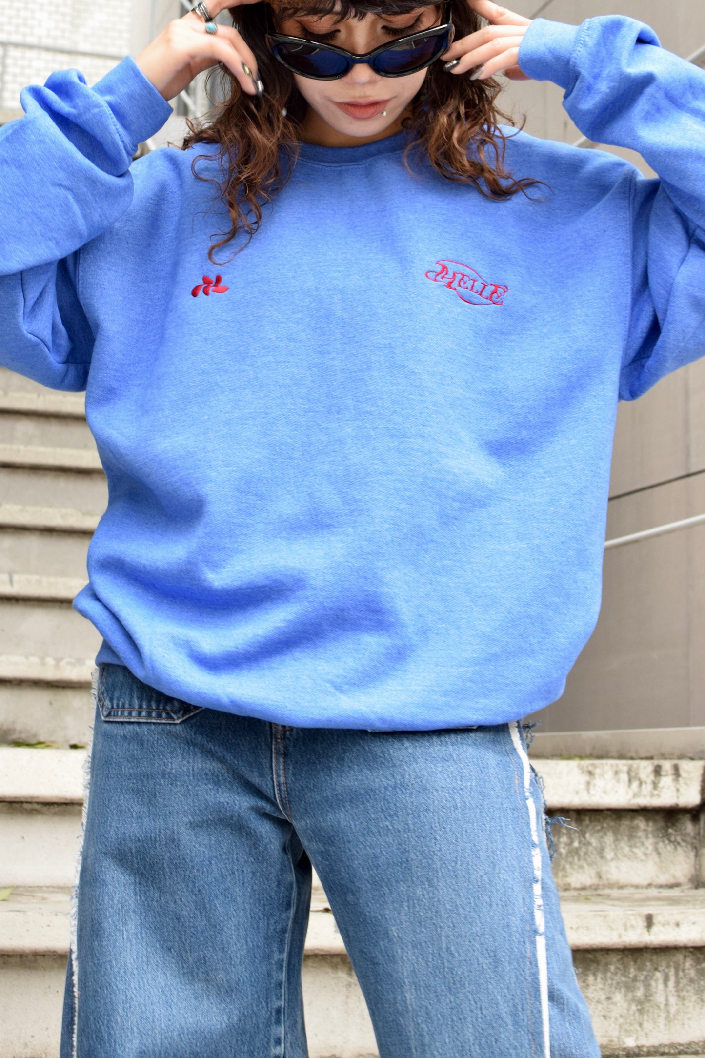 CHOOSE YOUR GROOVE SWEATER | pink (残り1点)