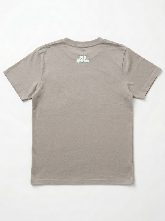 Fallin’ Lamb Fit T-shirt。 | Light Gray & Mint