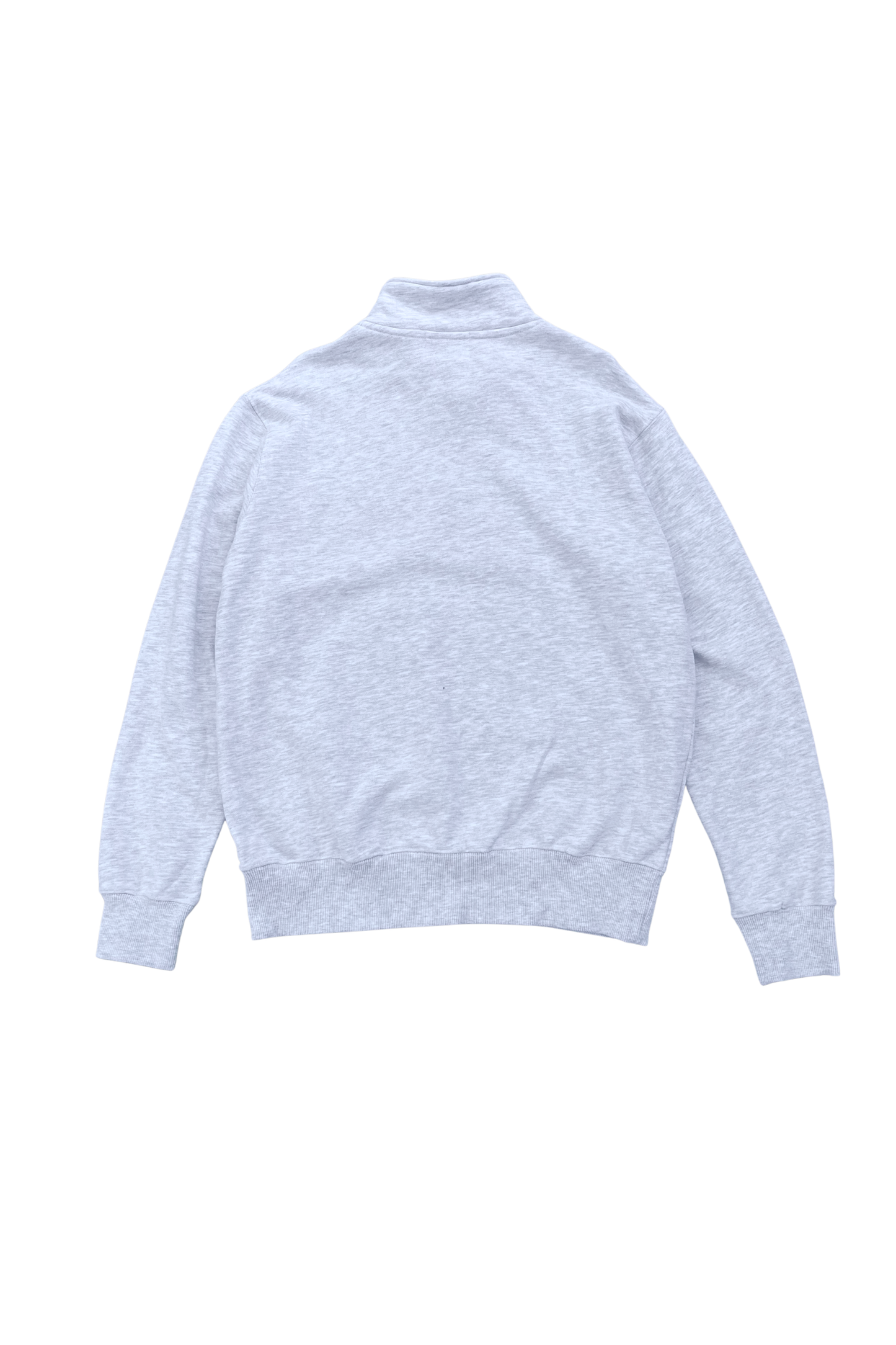 Half-Zip Pile Sweat | ash×burugundy (残りわずか)