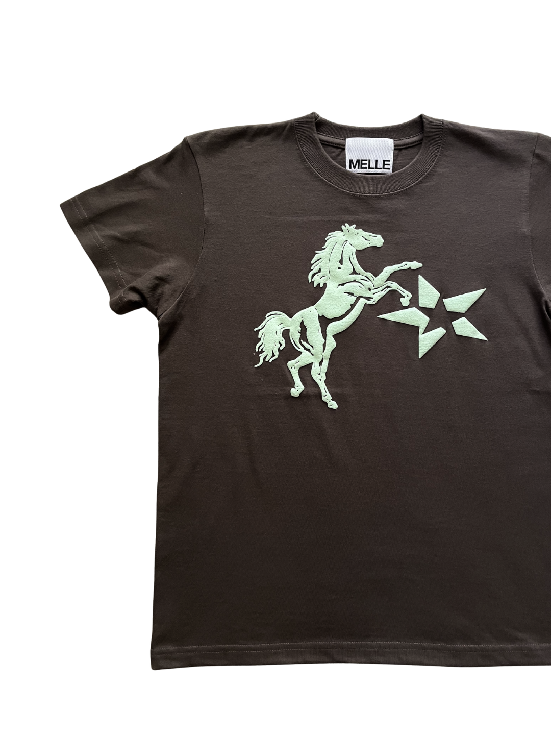 Jumpin’ Horse Fit T-shirt | Chacoal & Mint