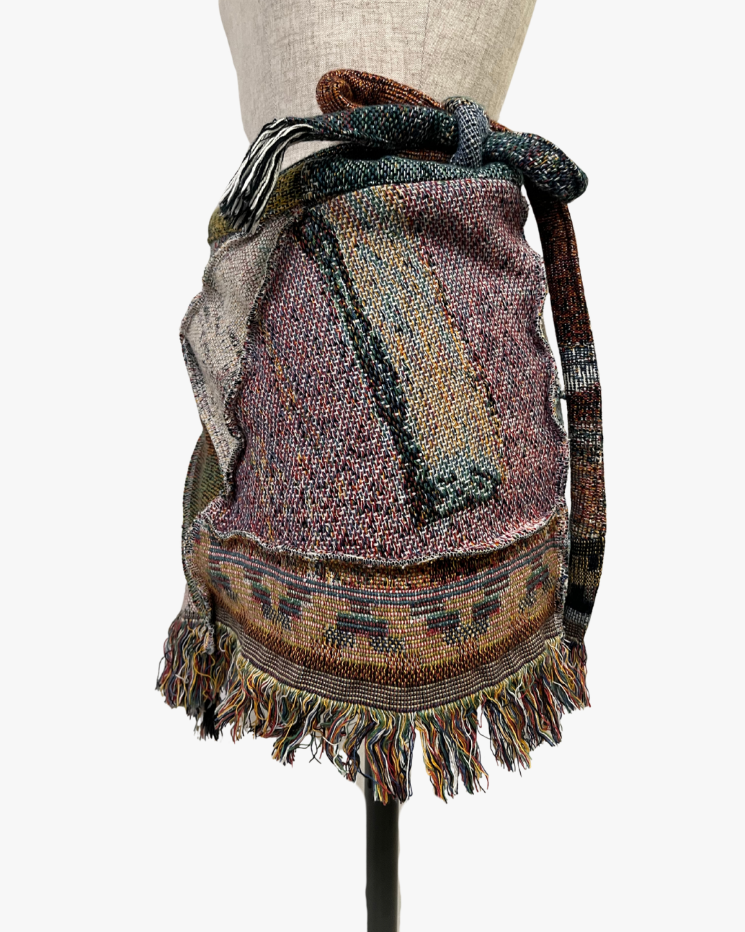Upcycled Vintage Collection - Rug Wrap Skirt