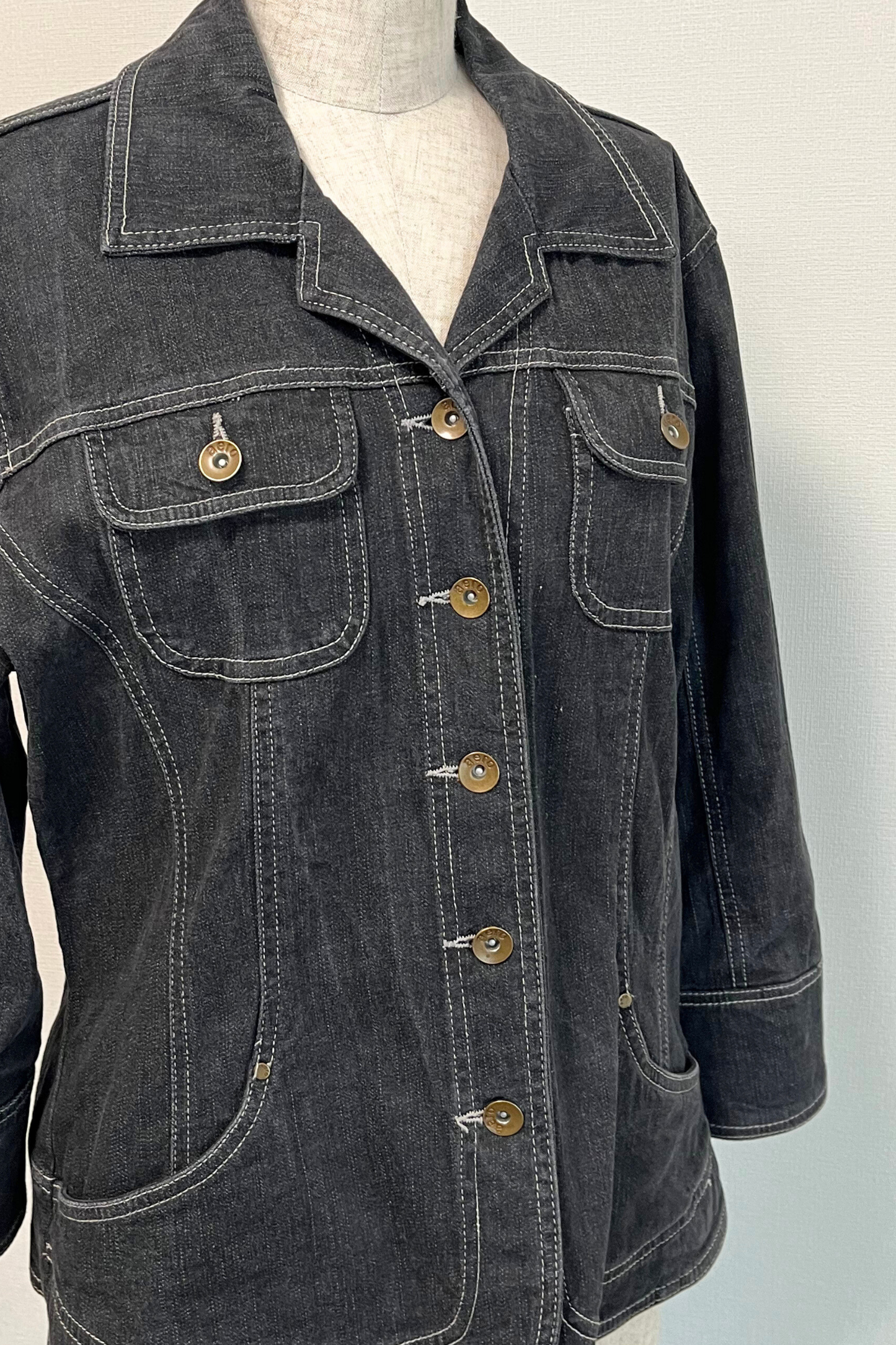 MELLE SELECTED VINTAGE / Design Denim Stretch Jacket