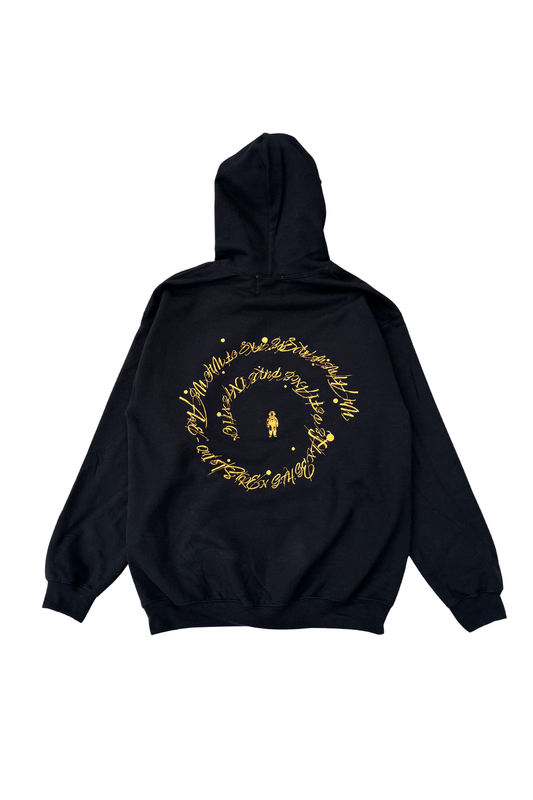 Out Of Orbit Sheep Hoodie | black