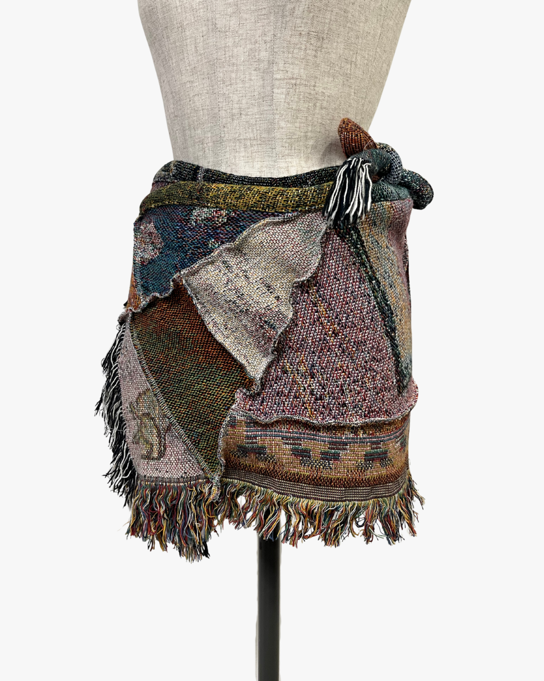 Upcycled Vintage Collection - Rug Wrap Skirt