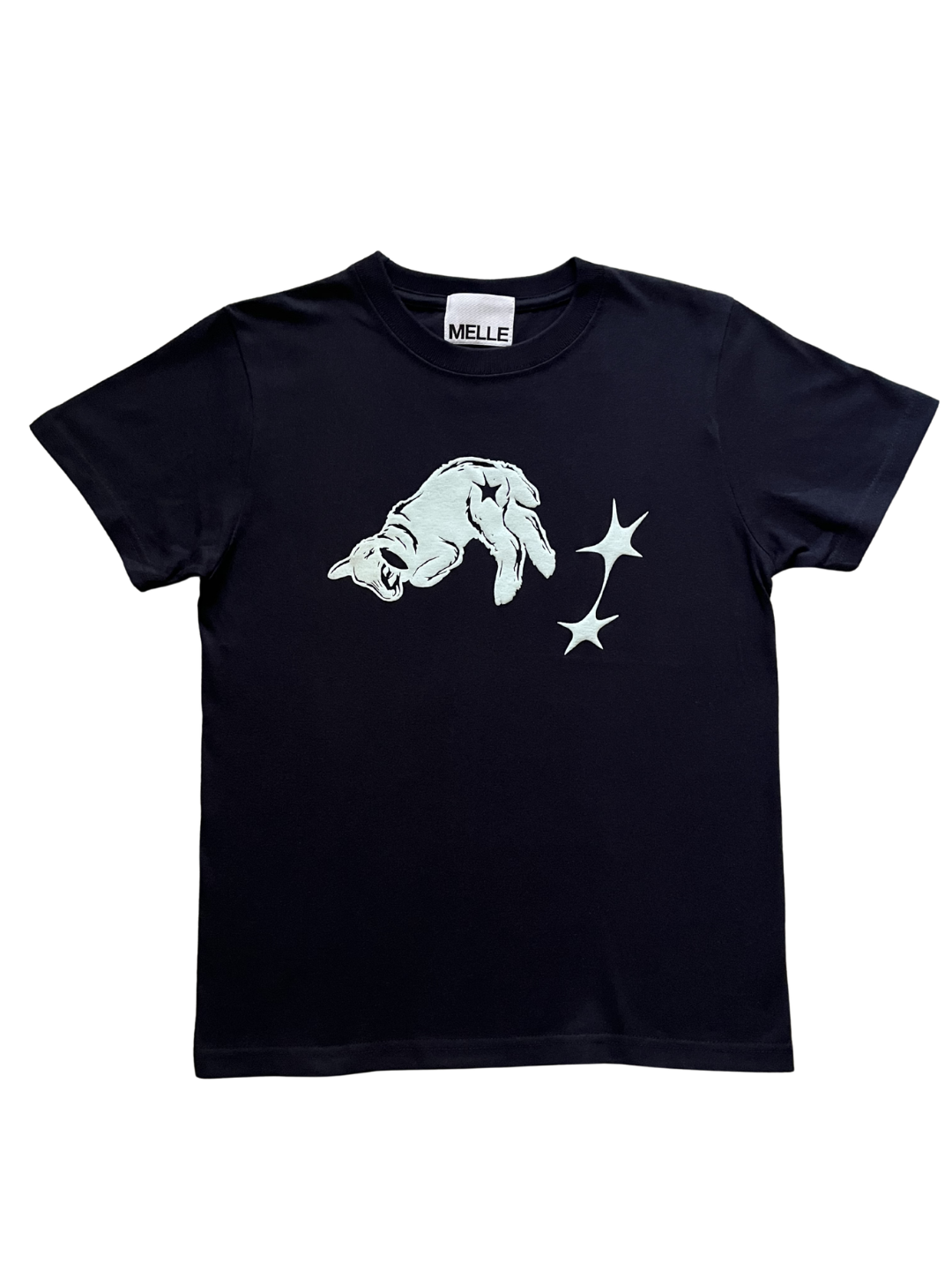 Fallin’ Lamb Fit T-shirt。 | Light Gray & Mint