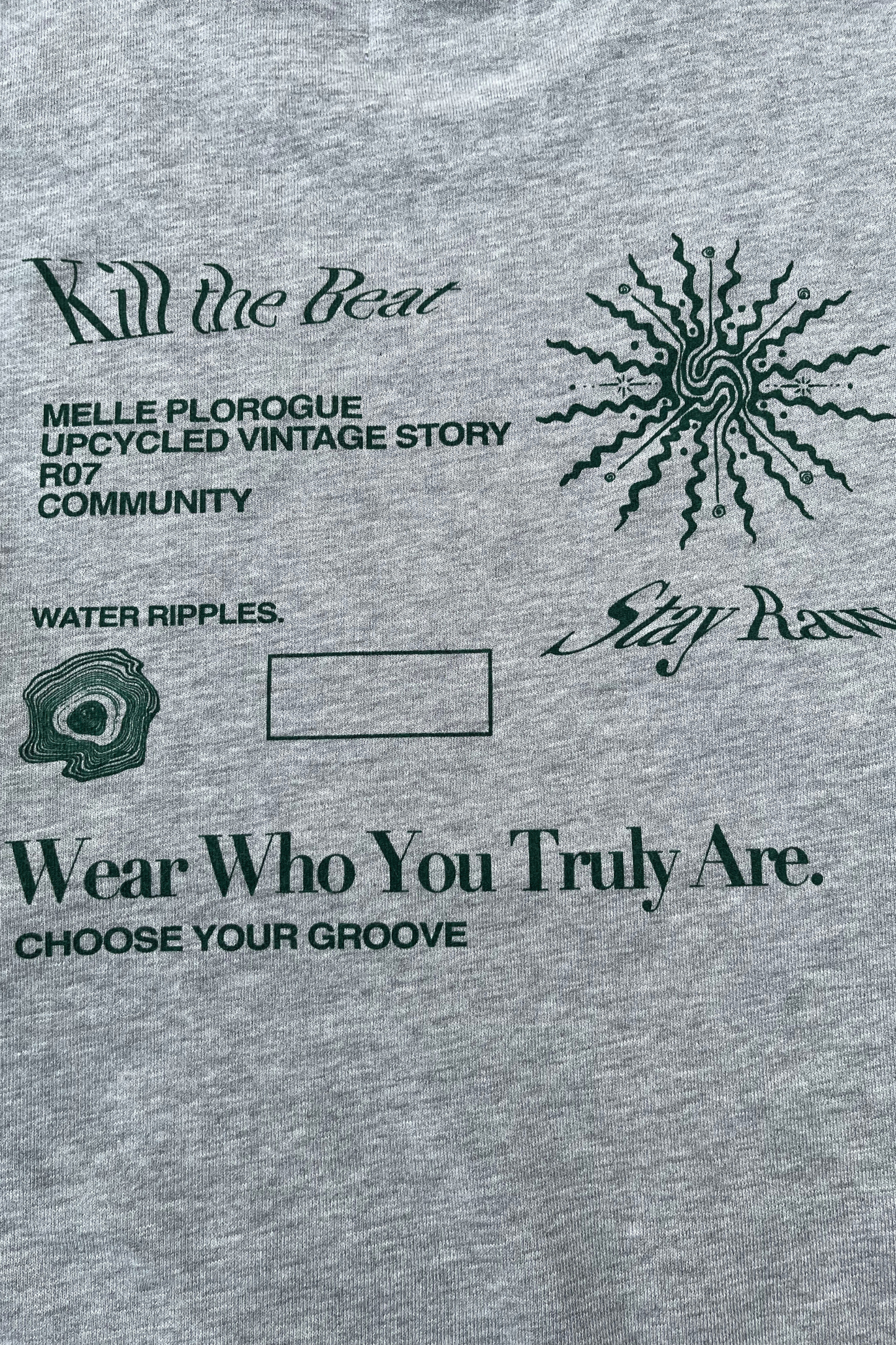 "Stay Raw" SWEATSHIRT | (残りわずか)