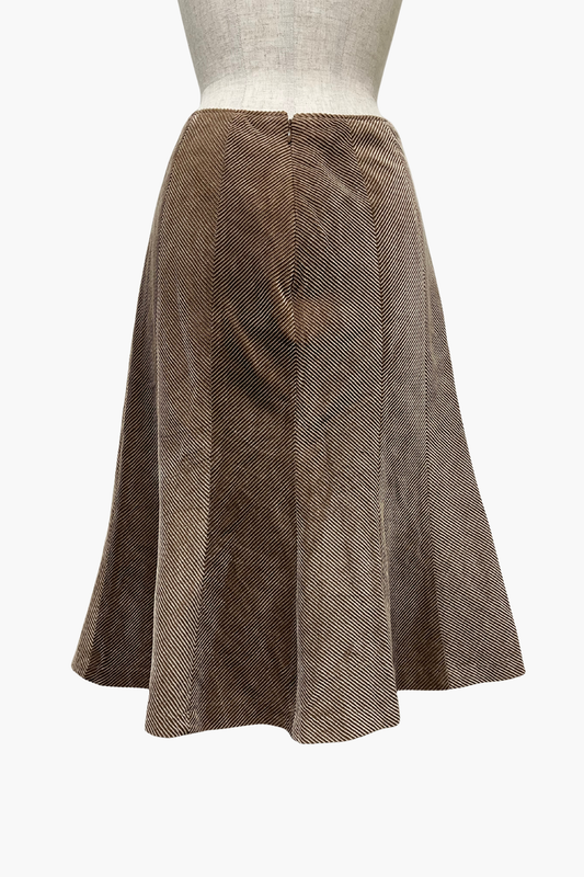 SELECTED VINTAGE / Designed corduroy skirt